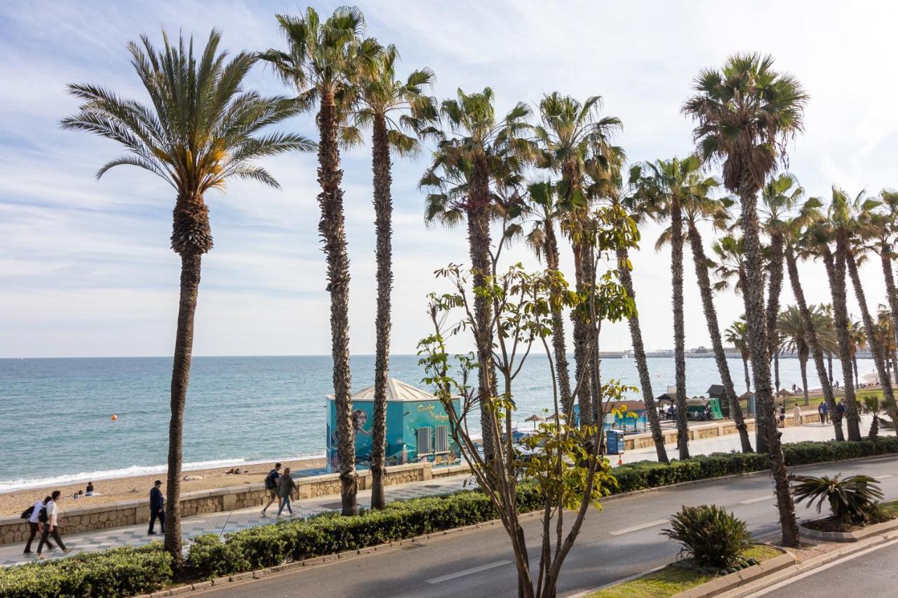 Malaga Center Flat Beach&Terrace Exteriör bild